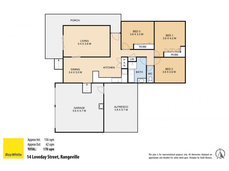 14 Loveday Street, Rangeville QLD 4350 Floorplan