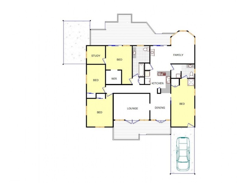 51 Long Street, Rangeville QLD 4350 Floorplan
