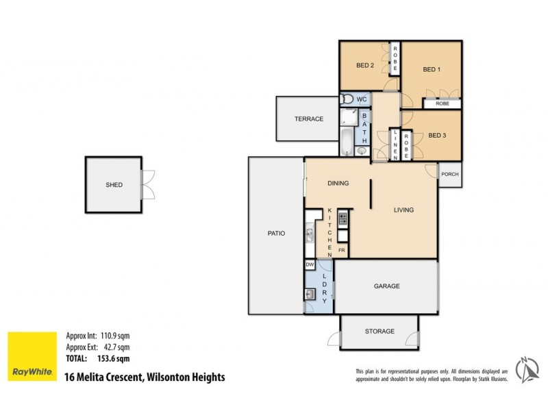 16 Melita Crescent, Wilsonton Heights QLD 4350 Floorplan