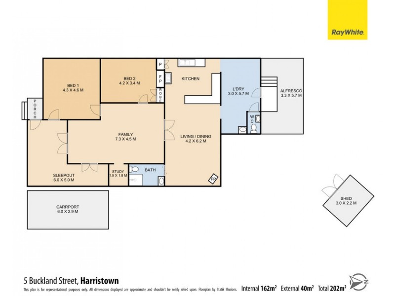 5 Buckland Street, Harristown QLD 4350 Floorplan