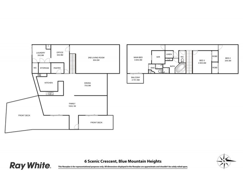 6 Scenic Crescent, Blue Mountain Heights QLD 4350