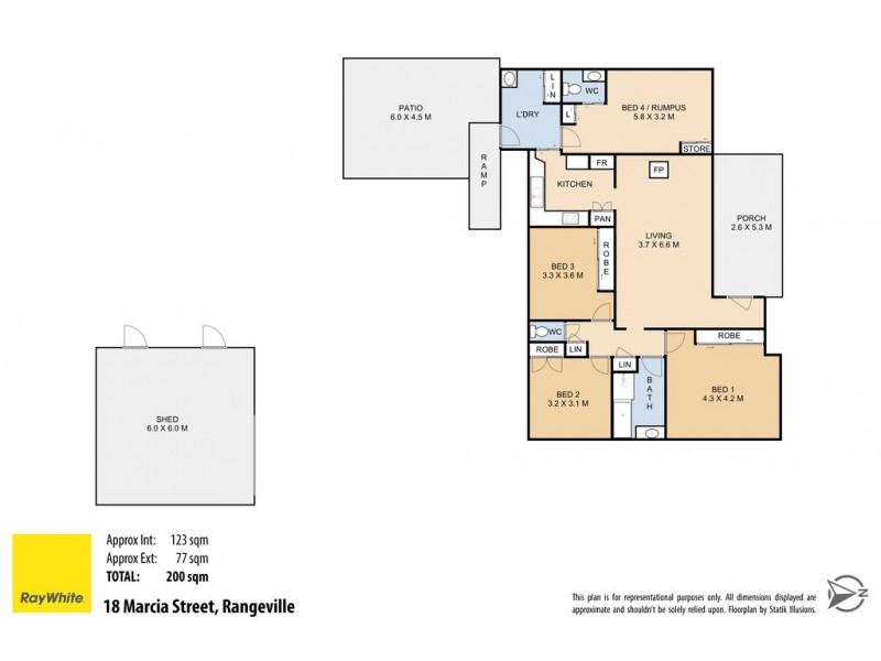 18 Marcia Street, Rangeville QLD 4350 Floorplan