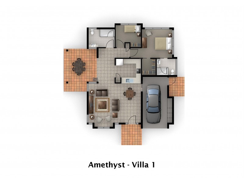 “The Amethyst” Rosemount Downs over 50′s Resort, South Street, Glenvale QLD 4350