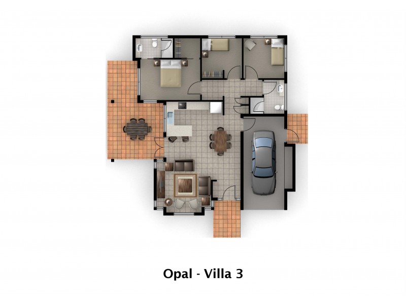 “The Opal” Rosemount Downs over 50′s Resort, South Street, Glenvale QLD 4350