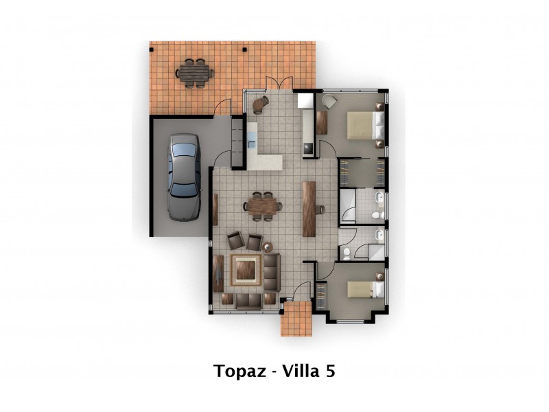“The Topaz” Rosemount Downs over 50′s Resort, South Street, Glenvale QLD 4350