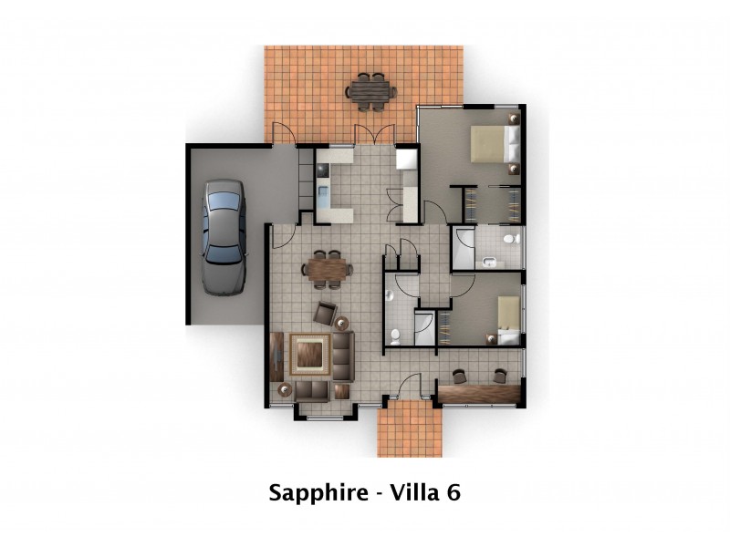 “The Sapphire” Rosemount Downs over 50′s Resort, South Street, Glenvale QLD 4350