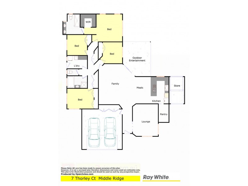 7 Thorley Court, Middle Ridge QLD 4350