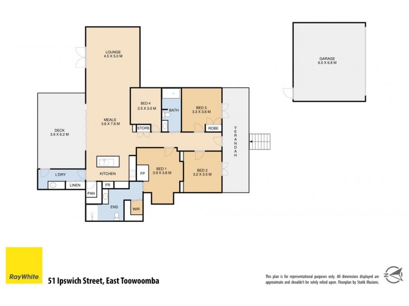 51 Ipswich Street, East Toowoomba QLD 4350 Floorplan