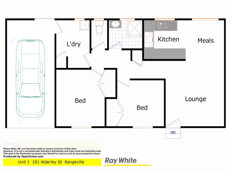 1/101 Alderley Street, Rangeville QLD 4350