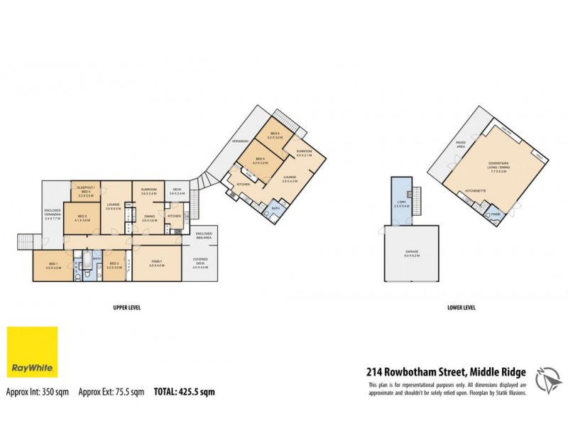 214 Rowbotham Street, Middle Ridge QLD 4350 Floorplan