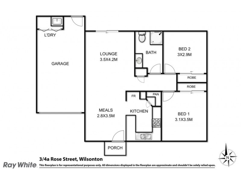 Unit 3, 4A Rose Street, Wilsonton QLD 4350