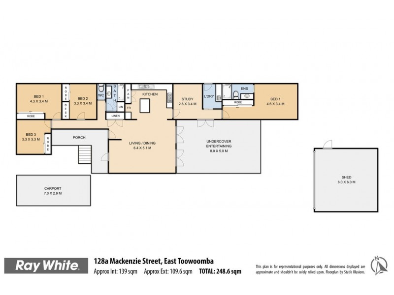 128A Mackenzie Street, East Toowoomba QLD 4350 Floorplan