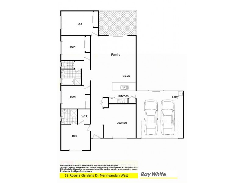 21 Rosella Gardens Drive, Meringandan West QLD 4352 Floorplan