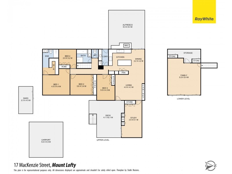 17 Mackenzie Street, Mount Lofty QLD 4350 Floorplan