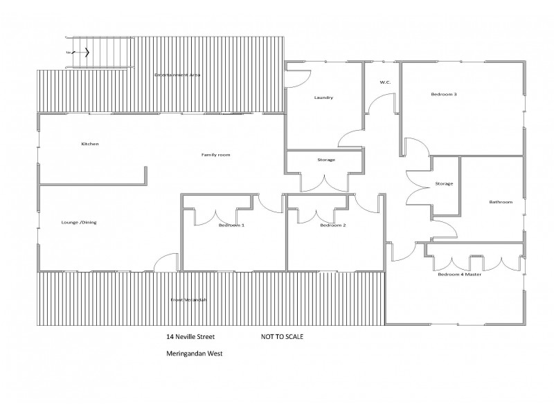 14 Neville Street, Meringandan West QLD 4352 Floorplan