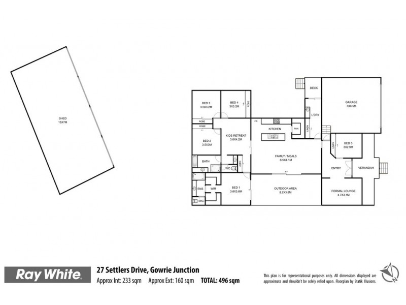 27 Settlers Drive, Gowrie Junction QLD 4352 Floorplan