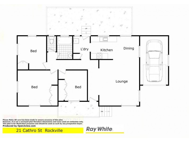 21 Cathro Street, Rockville QLD 4350 Floorplan