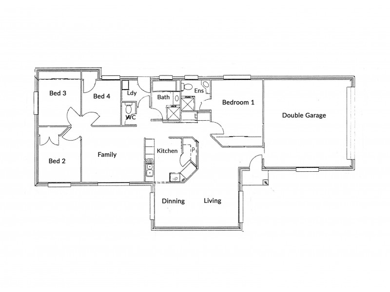 4 Buckle Court, Middle Ridge QLD 4350 Floorplan