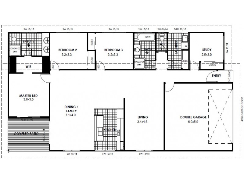 4 Madeleine Court, Glenvale QLD 4350 Floorplan