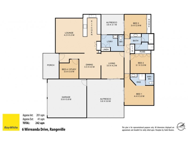 6 Wirreanda Drive, Rangeville QLD 4350 Floorplan