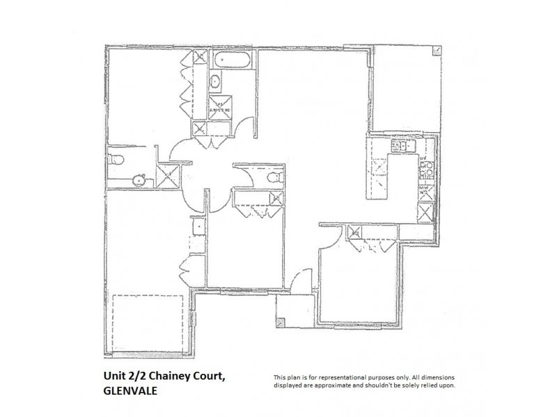 Unit 2/2 Chainey Court, Glenvale QLD 4350 Floorplan