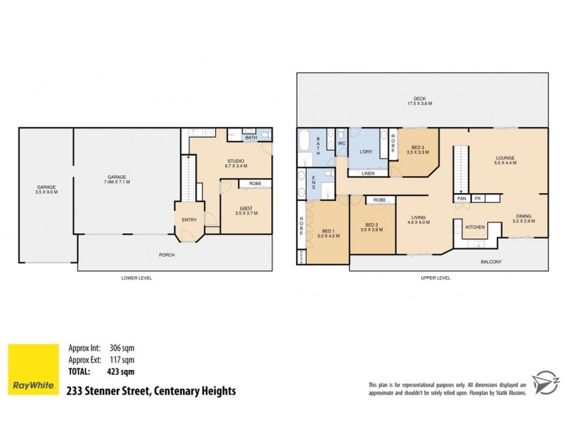 233 Stenner Street, Centenary Heights QLD 4350 Floorplan