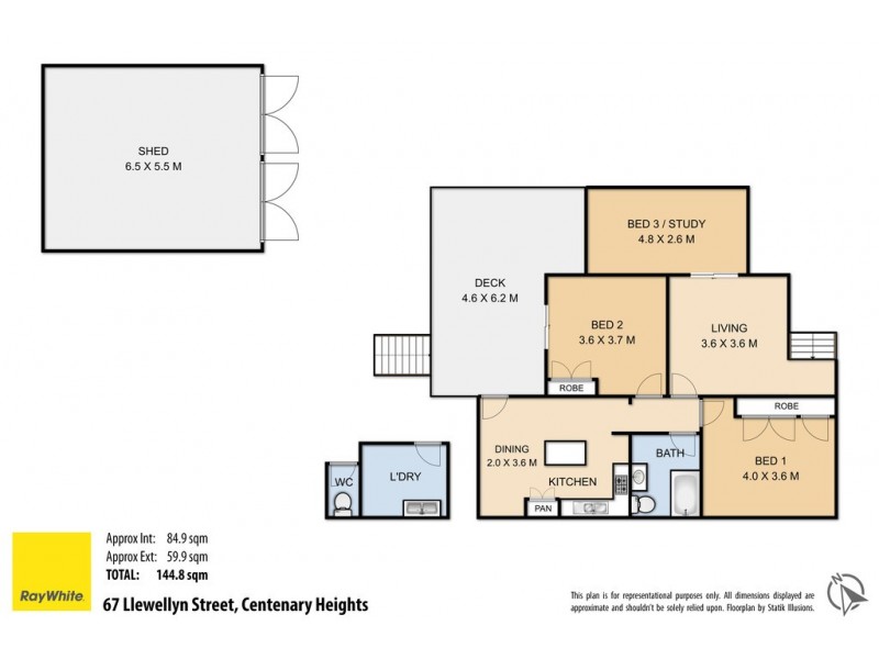 67 Llewellyn Street, Centenary Heights QLD 4350 Floorplan