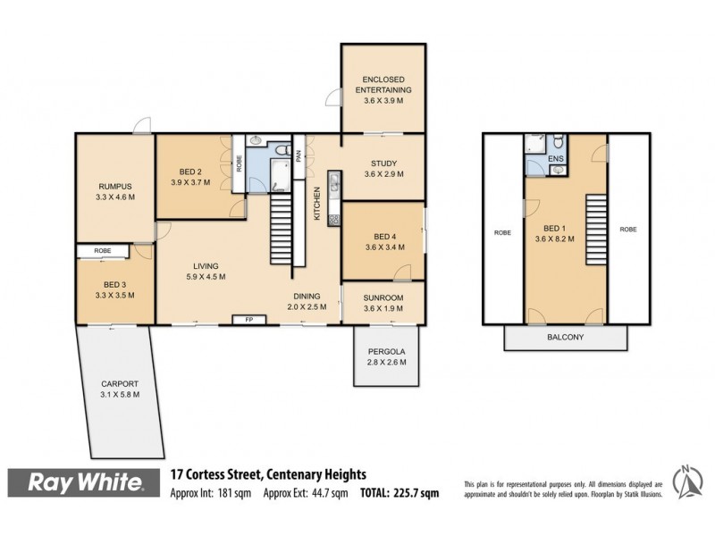 17 Cortess Street, Kearneys Spring QLD 4350 Floorplan