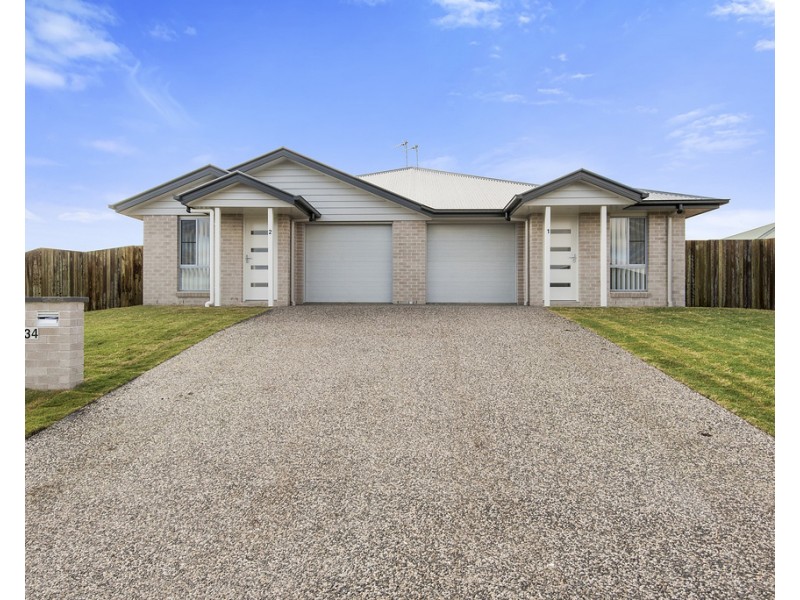 Unit 2/34 Woleebee Drive, Glenvale QLD 4350