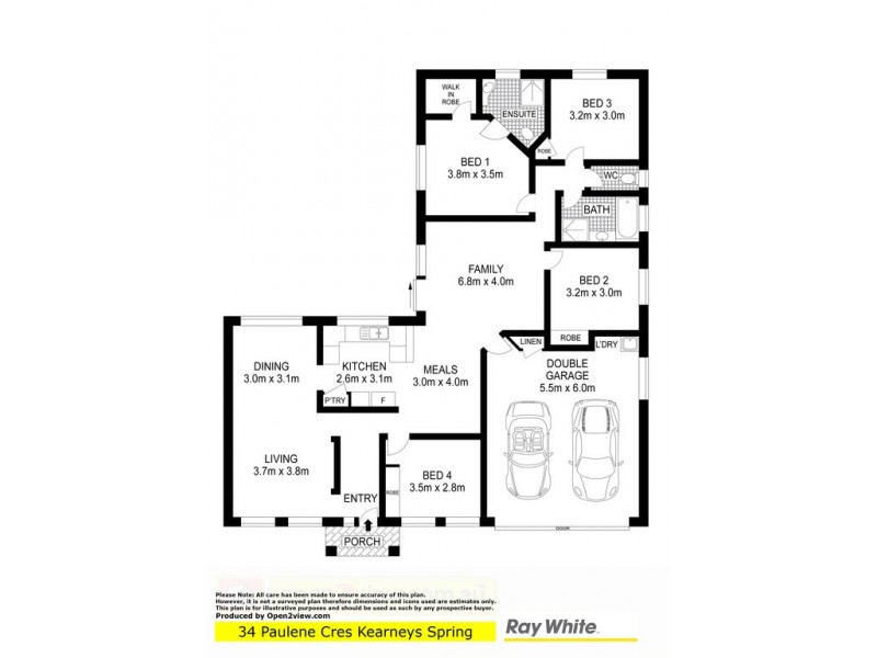 34 Paulene Crescent, Kearneys Spring QLD 4350