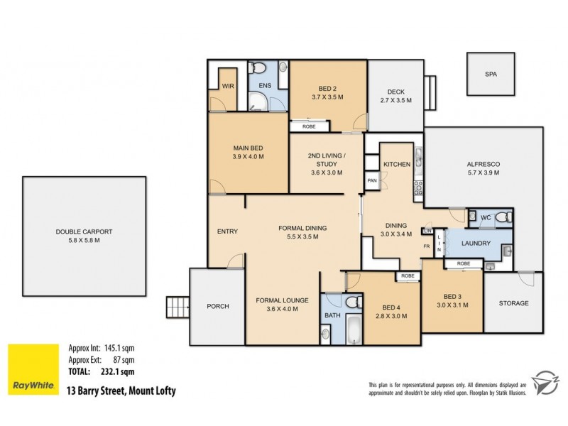 13 Barry Street, Mount Lofty QLD 4350 Floorplan