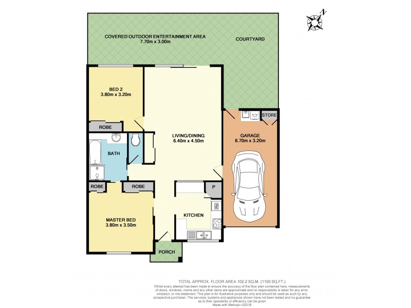 32/7 Coolgarra Avenue, Bongaree QLD 4507 Floorplan