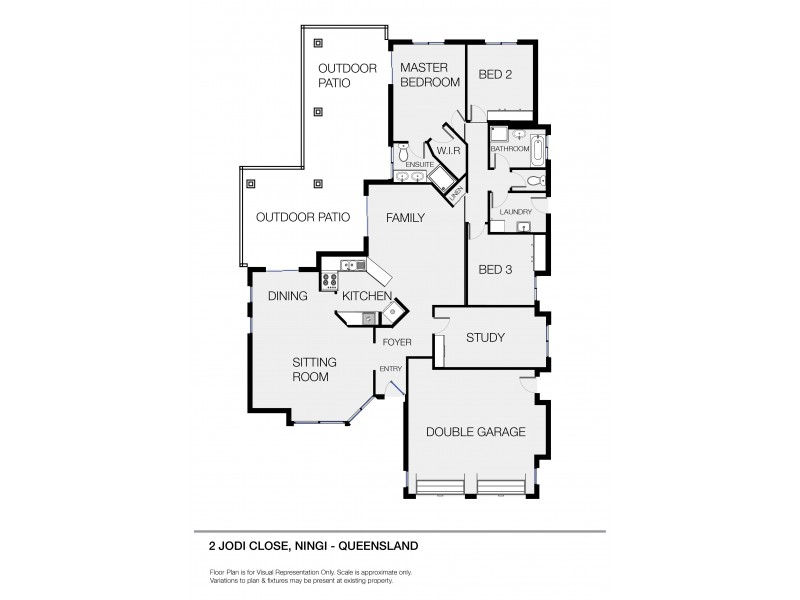 2 Jodi Close, Ningi QLD 4511 Floorplan