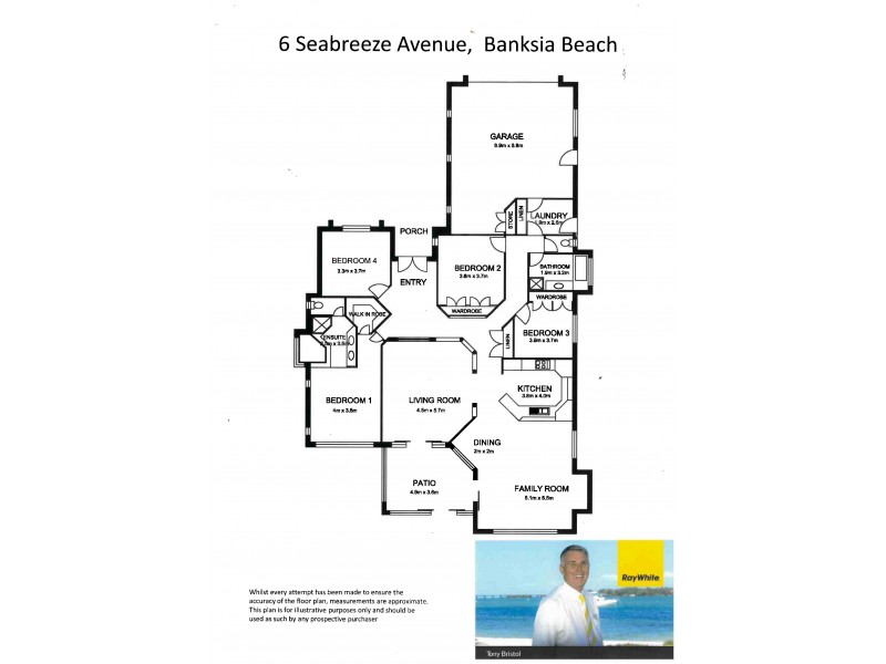 6 Seabreeze Avenue, Banksia Beach QLD 4507 Floorplan