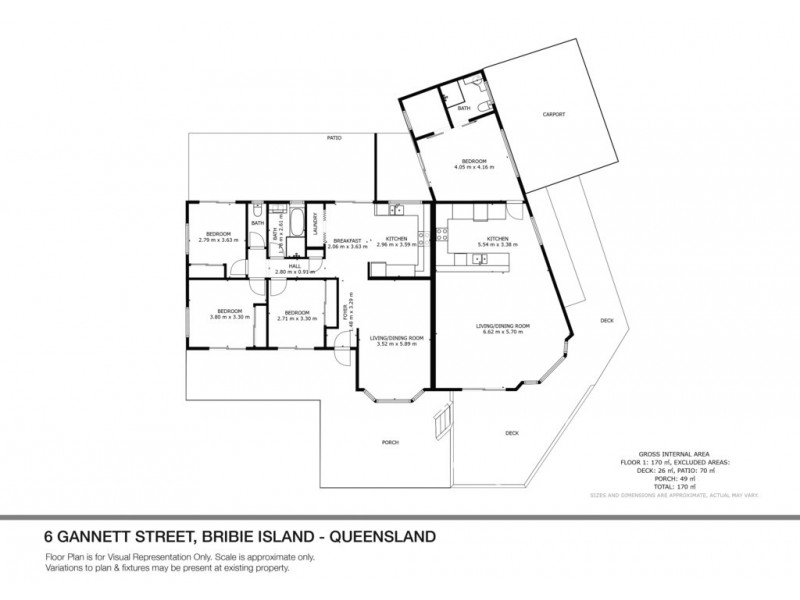 6 Gannett Street, Woorim QLD 4507 Floorplan