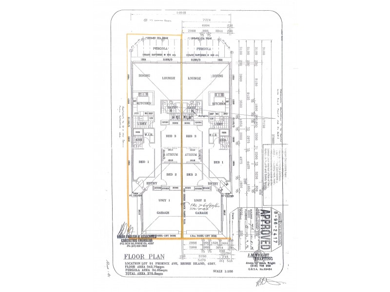 1/75 Phoenix Avenue, Bongaree QLD 4507 Floorplan