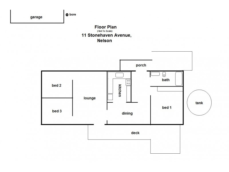 11 Stonehaven Avenue, Nelson VIC 3292 Floorplan