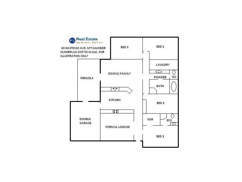 30 Hastings Avenue, Mount Gambier SA 5290 Floorplan
