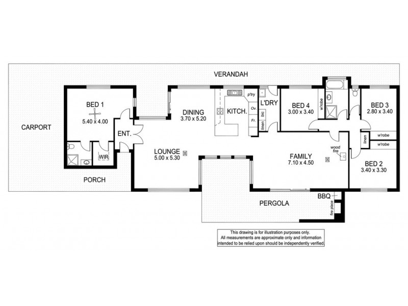 295 Caroline Headquarters Road, Yahl SA 5291 Floorplan