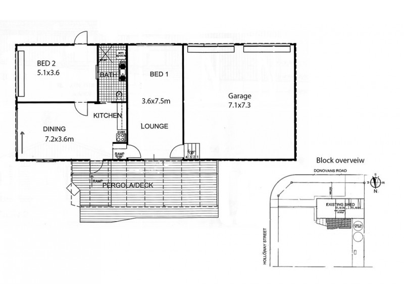 Lot 75 Holloway Street, Donovans SA 5291 Floorplan