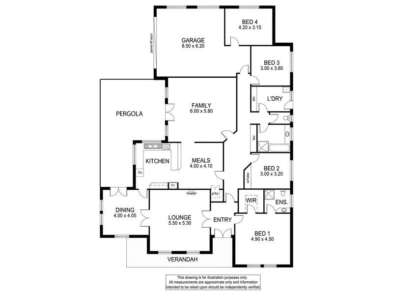 6 King  Grove, Mount Gambier SA 5290 Floorplan