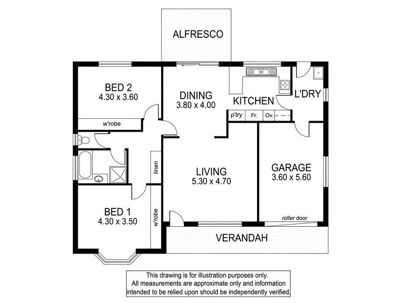1 Hawk Place, Mount Gambier SA 5290 Floorplan