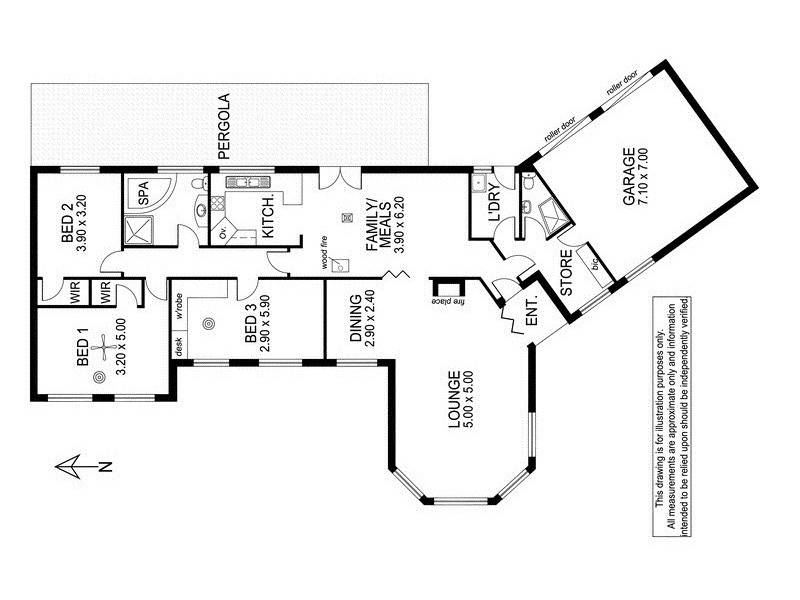 69 Brim Brim Road, Yahl SA 5291 Floorplan