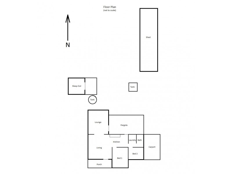 8 Millard Street, Donovans SA 5291 Floorplan