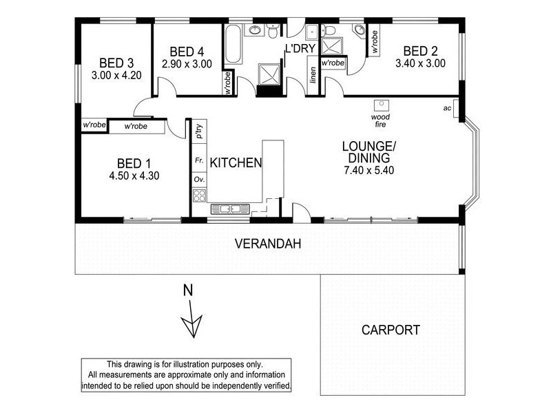 4-5 Leslie Court, Donovans SA 5291 Floorplan