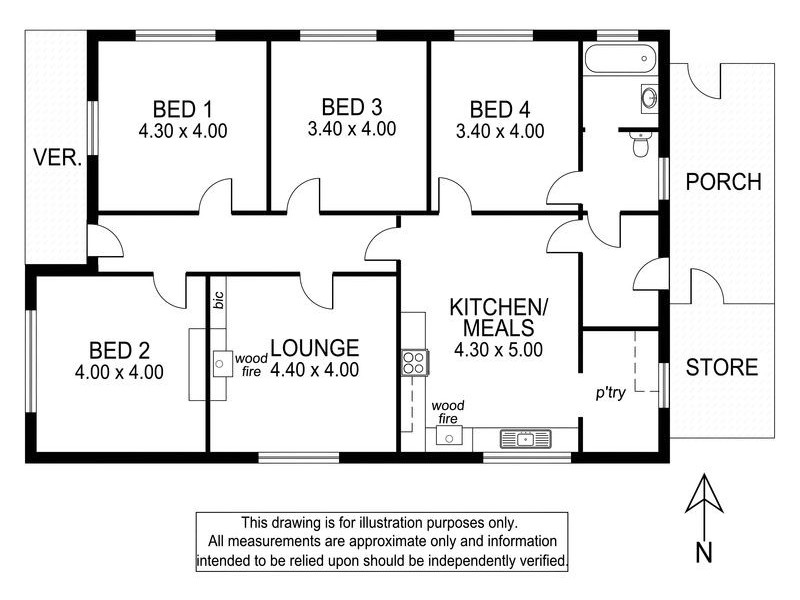 21541 Bay Road, Mount Gambier SA 5290 Floorplan
