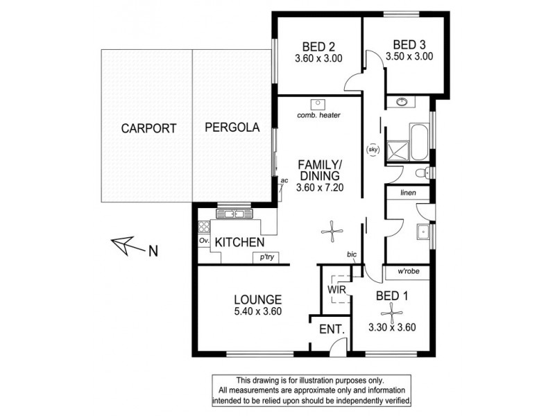 14 Olinda Court, Mount Gambier SA 5290 Floorplan