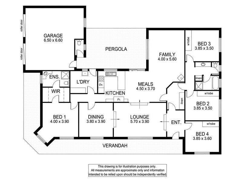 13 Montebello Drive, Mount Gambier SA 5290 Floorplan