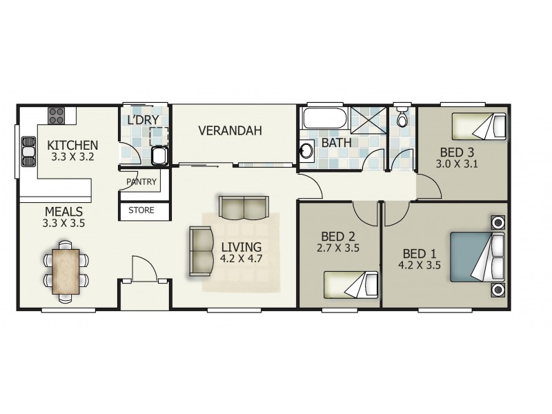 00 Nelson Road, Mount Gambier SA 5291 Floorplan
