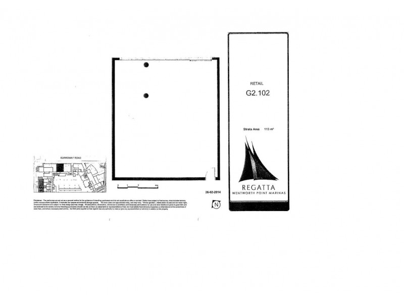 G2.102/10 Burroway Road, Wentworth Point NSW 2127 Floorplan